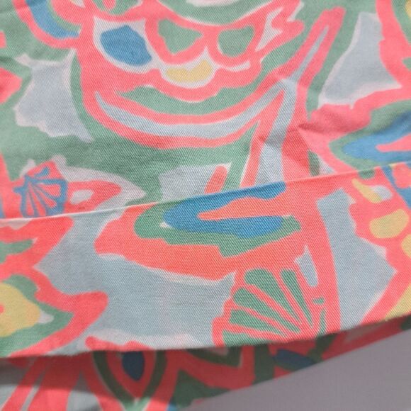 Lilly Pulitzer Barclay Tropical Print Summer Short Size 0 Multi- Color - Picture 8 of 15